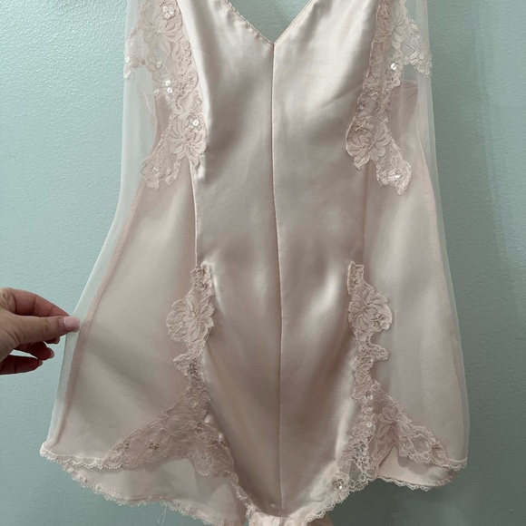 Vintage Victoria’s Secret Playsuit, M | Light Pink 🩰 - Picture 5 of 13